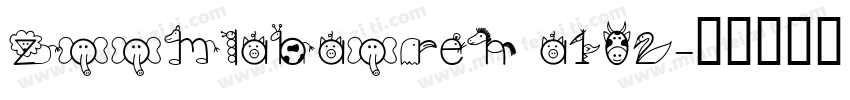ZoomlaBaoren A102字体转换